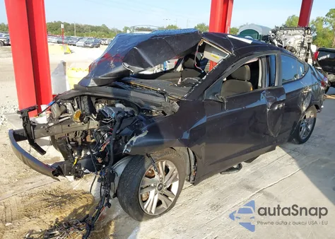 2020 Hyundai Elantra Sel из США, поврежденный, VIN 5NPD84LF2LH566556